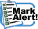 Mark alert checklist